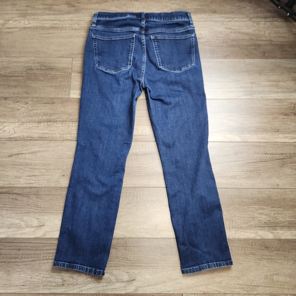 J. Crew 9" vintage straight leg jeans dark wash lightweight stretch women's 28 - Picture 5 of 14